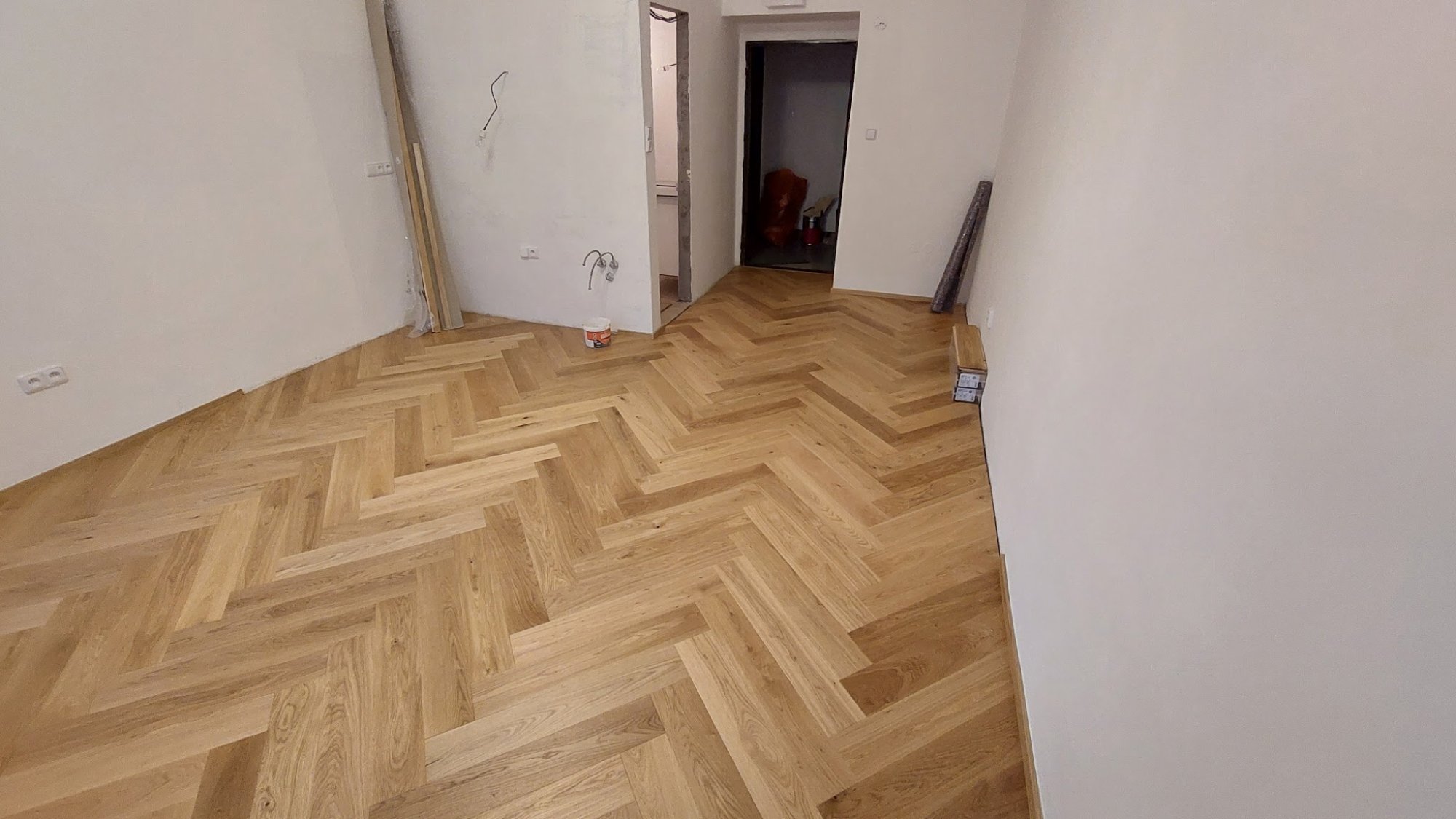Ukázka realizace podlahy