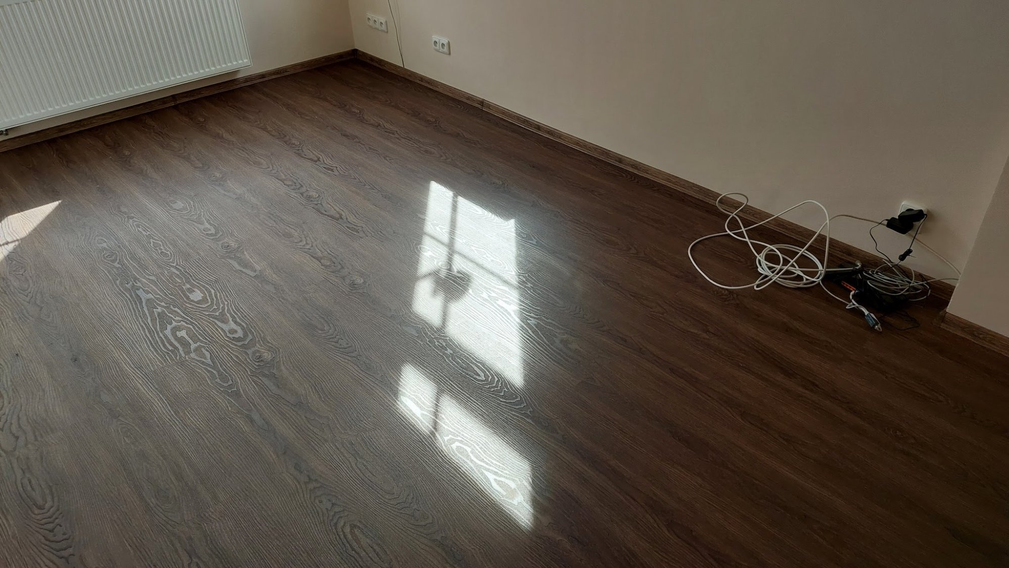 Realizace podlahy v obývacím prostoru